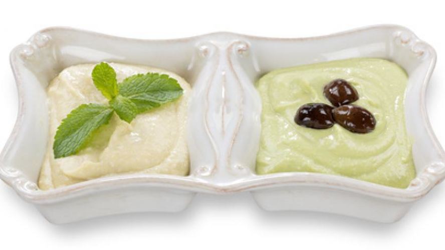 Рецепт соус хумус с мятой и оливками