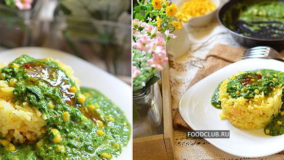 Рецепт Соус со шпинатом