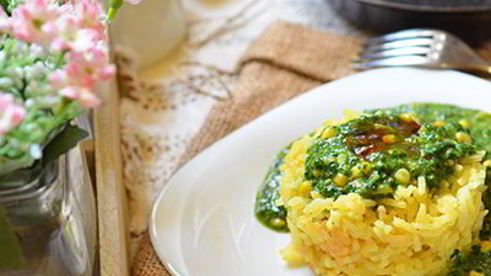 соус со шпинатом