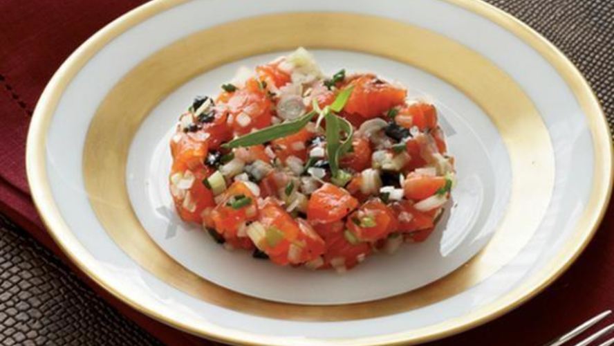 Рецепт тартар из лосося