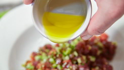 тартар из тунца