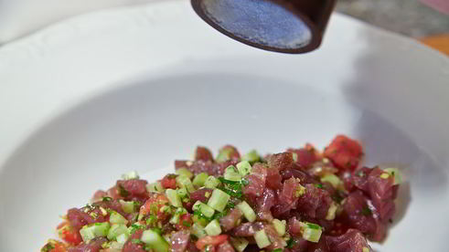 тартар из тунца