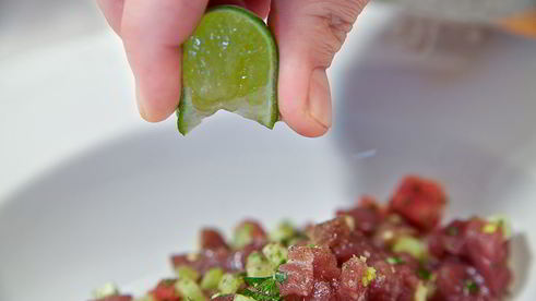 тартар из тунца