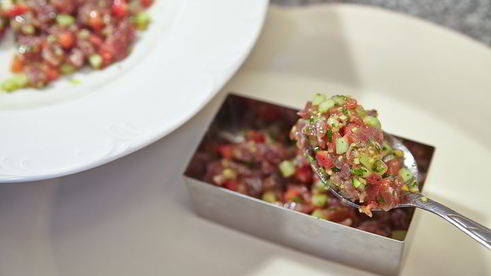 тартар из тунца