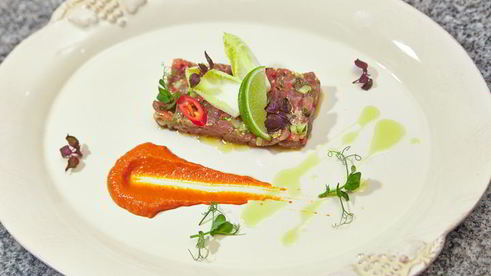 тартар из тунца