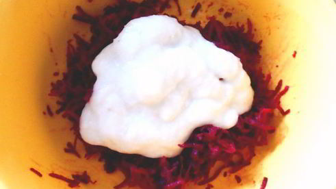 свекольный соус к мясу