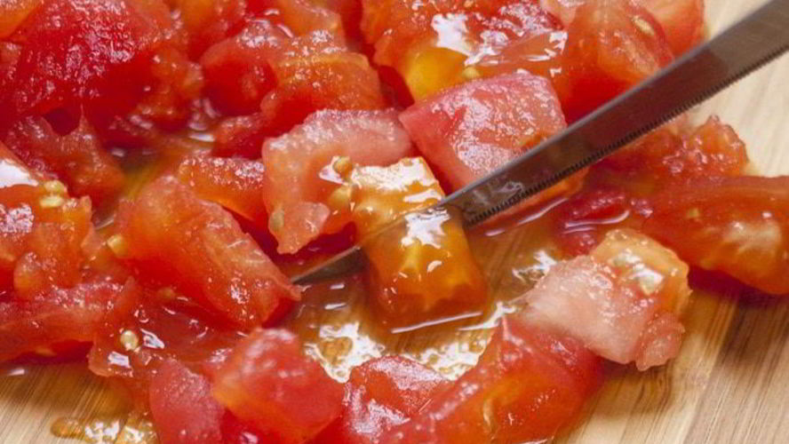 Рецепт свежий томатный соус