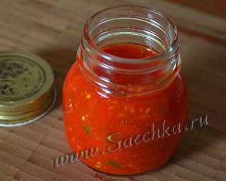 Сырой томатный соус