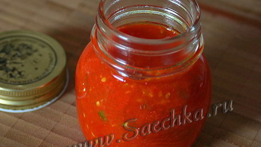 Рецепт сырого томатного соуса