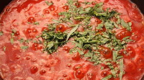 томатный соус с эстрагоном