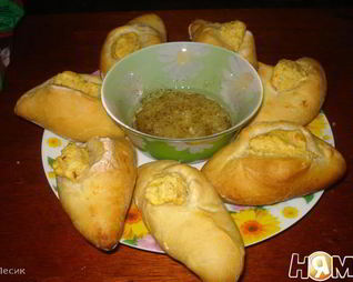 Заправка к гороховым пирожкам