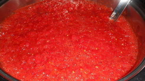 заправка красная из перца и томатов