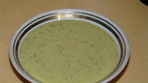 Рецепт Зеленый соус острый