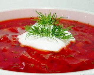 Борщ без мяса в мультиварке