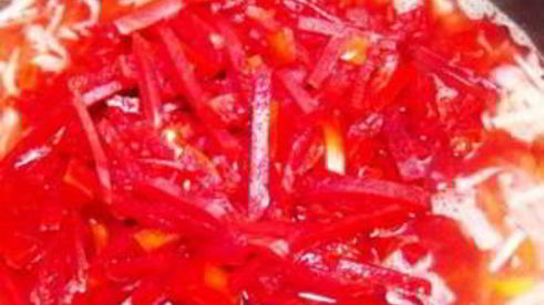 борщ без мяса в мультиварке