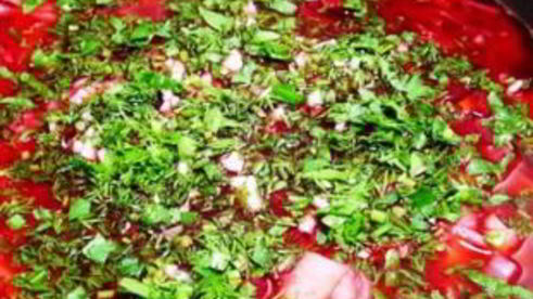 борщ без мяса в мультиварке