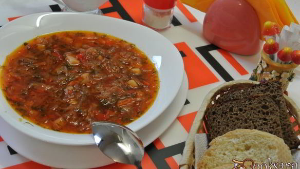 Рецепт Борщ домашний
