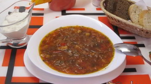 борщ домашний