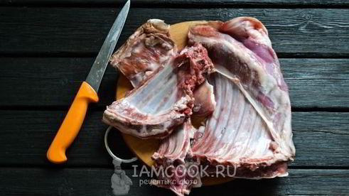 борщ из баранины