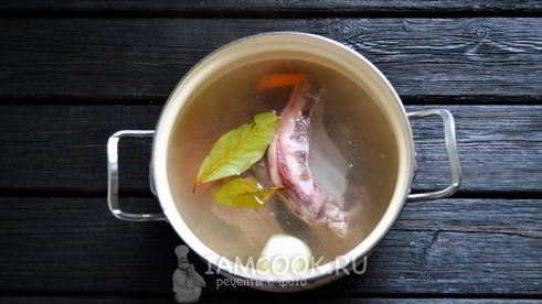 борщ из баранины