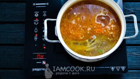 борщ из баранины