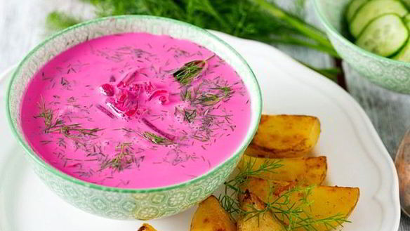 Рецепт Борщ из маринованной свеклы