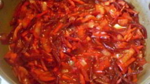 борщ из утки