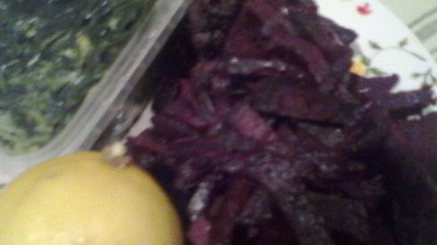 борщ из запеченной свеклы