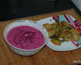 Борщ холодный