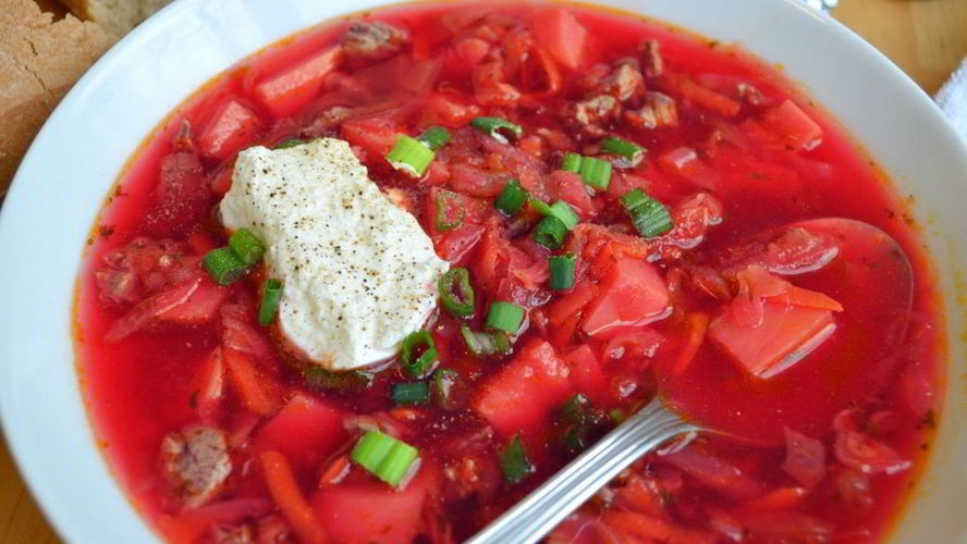 Рецепт борщ классический с говядиной