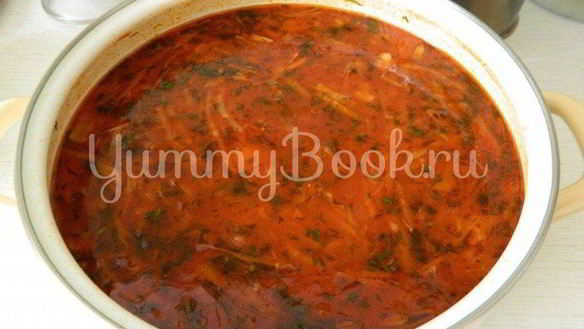 Рецепт Борщ на птичьем бульоне