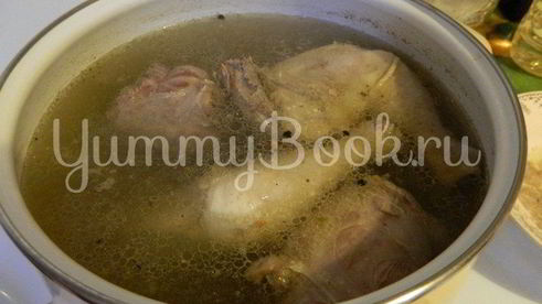 борщ на птичьем бульоне