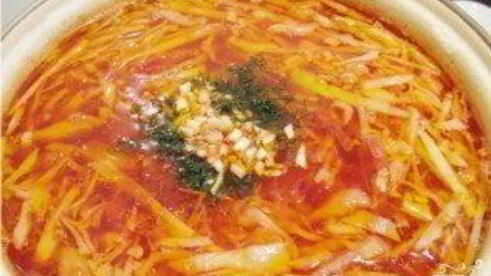 борщ на свиных ребрышках