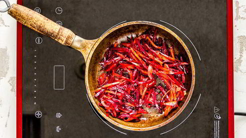 борщ постный