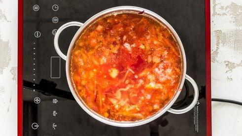 борщ постный