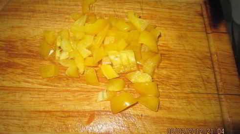 борщ с чесночными гренками