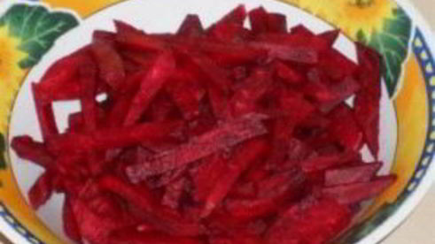 борщ с галушками