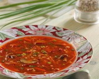 Борщ с гречневой крупой