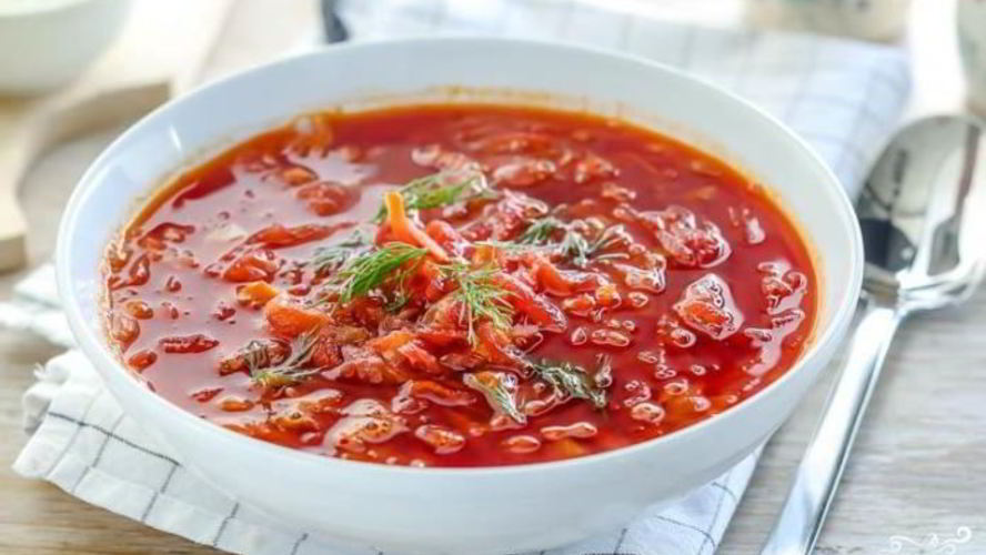 Рецепт борщ с кислой капустой и свеклой