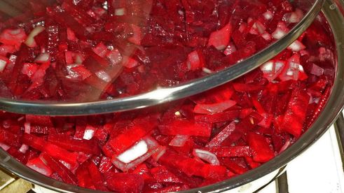 борщ с консервированной фасолью