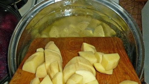 борщ с консервированной фасолью