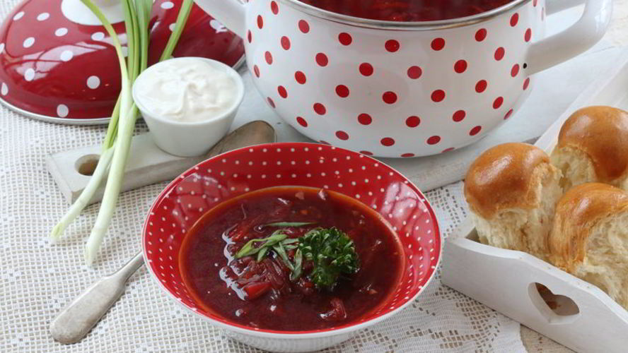 Рецепт борщ с красным перцем
