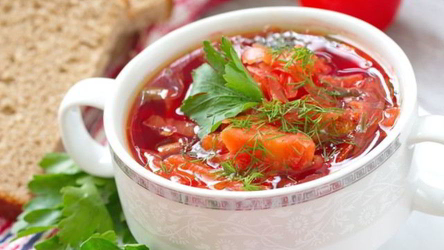 Рецепт борщ с курицей в мультиварке