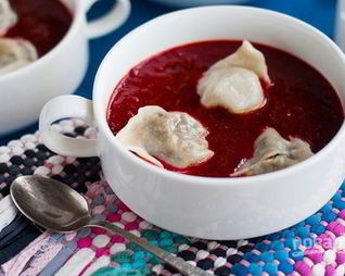 Борщ с ушками