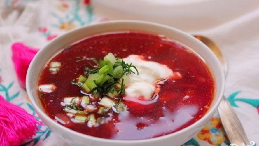 Рецепт борщ с вишней