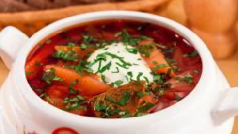 борщ со свеклой