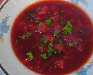 Борщ свекольный