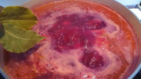 борщ свекольный