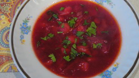 борщ свекольный