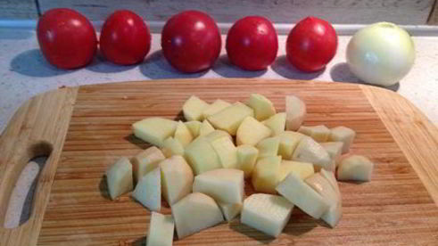 борщ украинский постный